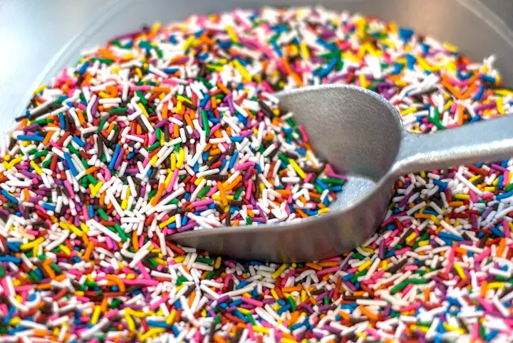 Sprinkles and Dip counter.