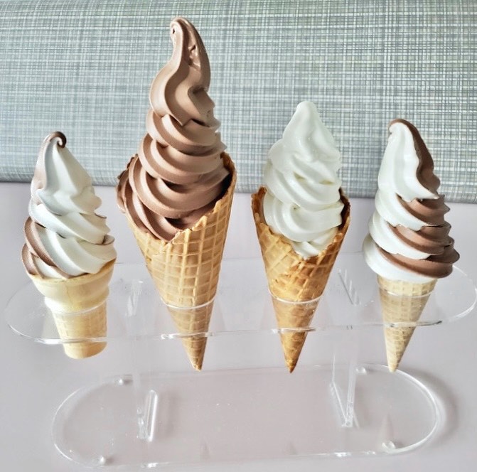 Soft Serve in Cones